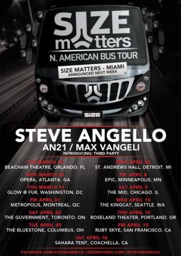 Size Matters Tour w/ Steve Angello, AN21 & Max Vangeli @ Ruby Skye
