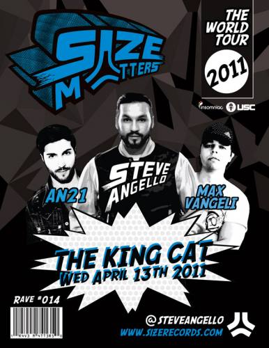 USC Presents (4/13) SIZE MATTERS Featuring **STEVE ANGELLO**