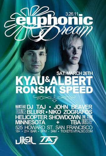 Euphonic Dreams w/ Kyau & Albert & Ronski Speed