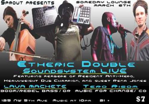 Etheric Double SoundSystem LIVE with special guests