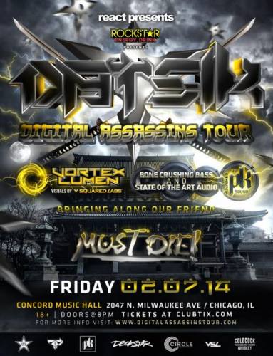 2.7 Datsik at Concord Music Hall