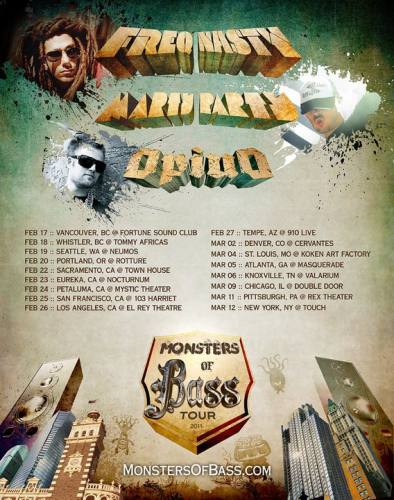 Monsters of Bass Tour @ Cervantes