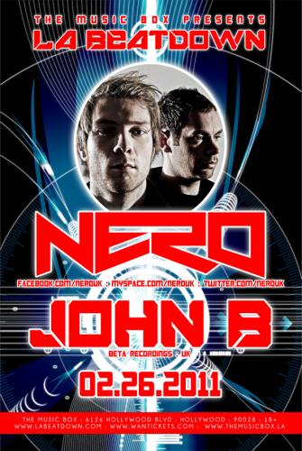 LA Beatdown presents Nero, John B & More @ The Music Box
