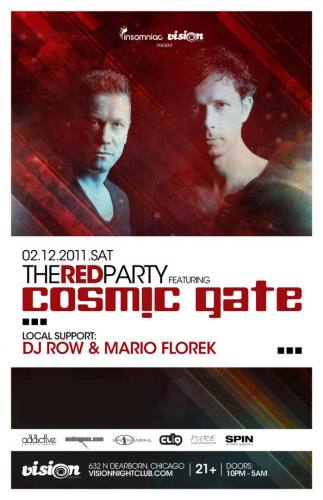 Red Party ft. Cosmic Gate @ Vision