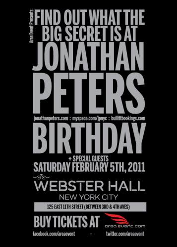 Jonathan Peters Birthday Celebration