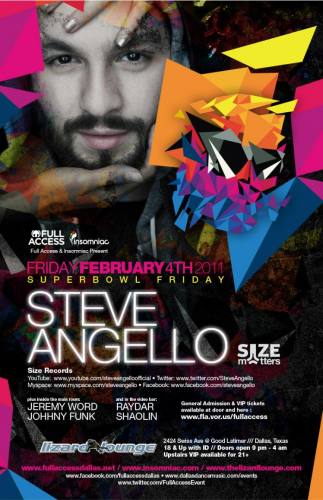 Steve Angello @ Lizard Lounge