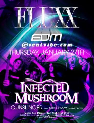 Infected Mushroom @ Fluxx