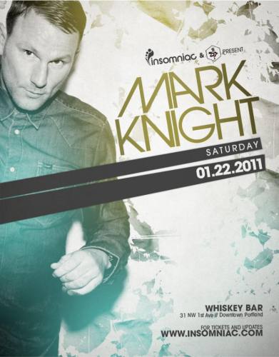 Mark Knight @ Whiskey Bar