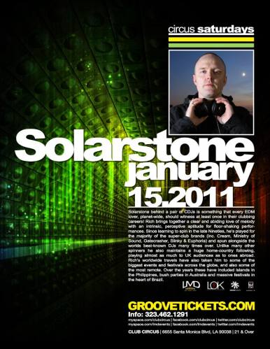 Solarstone @ Circus Disco (1/15)