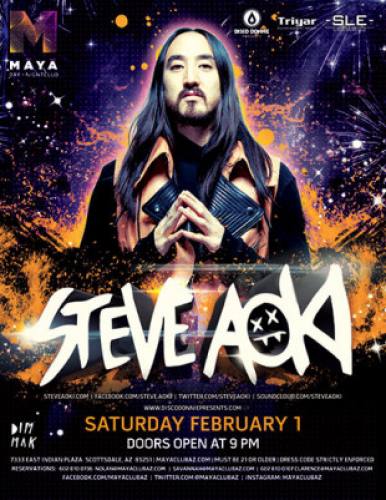 Steve Aoki @ Maya Day & Nightclub