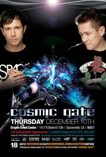 Cosmic Gate @ Sutra (12/30)