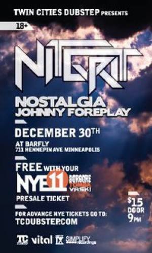 TC Dubstep NYE Pre-Party w/ NiT GriT & Nostalgia