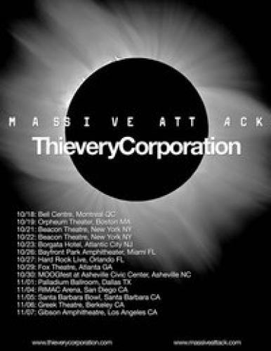 Thievery Corporation & Massive Attack @ Gibson Ampitheatre