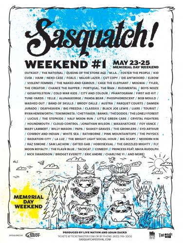SASQUATCH! Music Festival 2014 (Weekend #1)