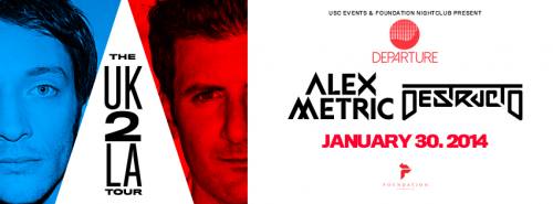 Alex Metric & Destructo @ Foundation Nightclub