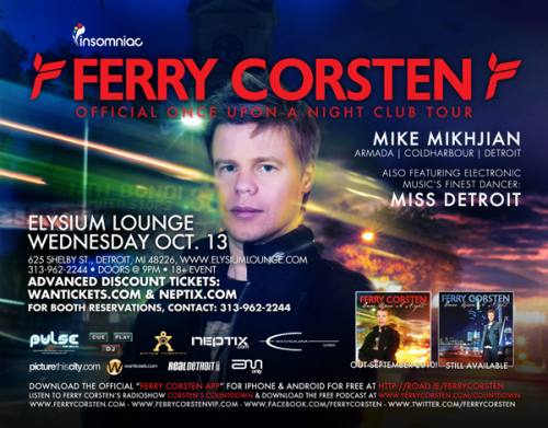 Ferry Corsten @ Elysium Lounge
