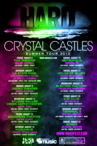 HARD Summer with Crystal Castles @ Stubb's