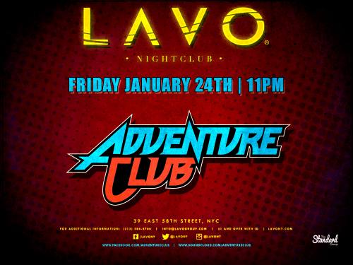 Adventure Club @ LAVO NY
