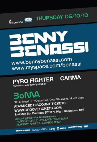 Benny Benassi @ BoMA