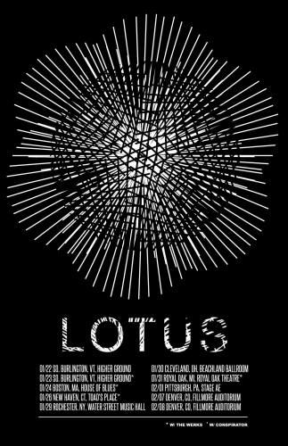 Lotus @ Higher Ground (2 Nights) [The Werks Play on 1/23]