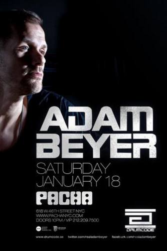 Adam Beyer @ Pacha NYC (01-18-2014)