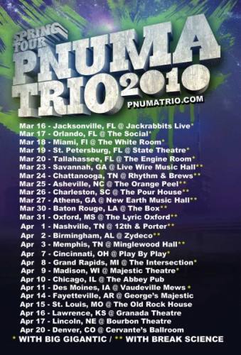 Pnuma Trio @ Freebird Live