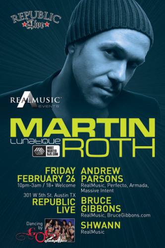 Martin Roth @ Republic Live