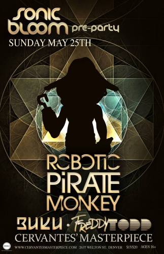 Robotic Pirate Monkey, BUKU, & Freddy Todd @ Cervantes