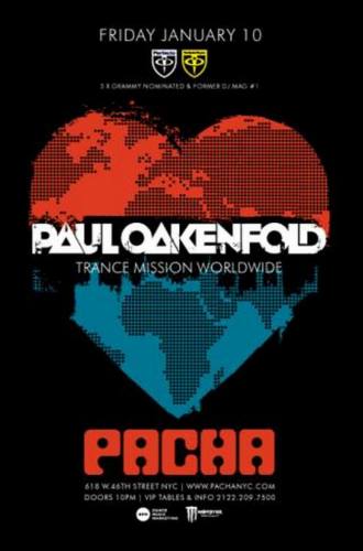 Paul Oakenfold @ Pacha NYC