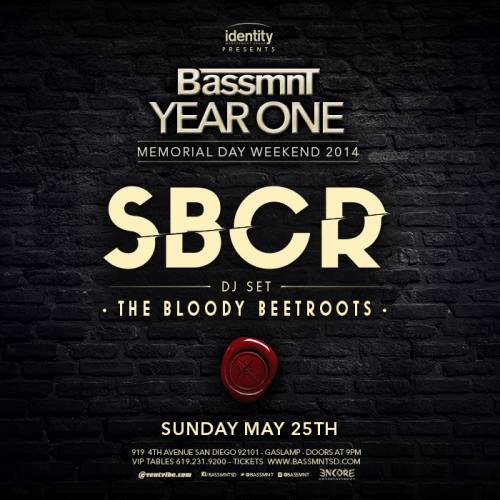 The Bloody Beetroots (DJ) @ Bassmnt