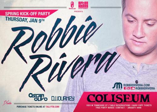 Robbie Rivera @ Coliseum Tallahassee