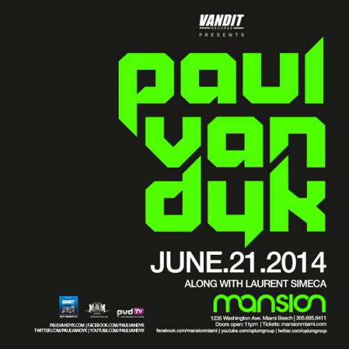 Paul van Dyk @ Mansion (06-21-2014)