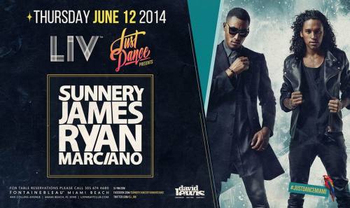 Sunnery James & Ryan Marciano @ LIV Nightclub (06-12-2014)
