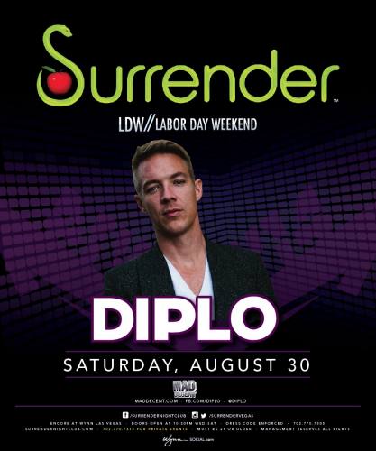 Diplo @ Surrender Nightclub (08-31-2014)
