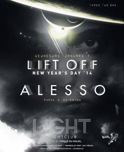 Alesso @ Light Nightclub (01-01-2014)