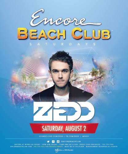 Zedd @ Encore Beach Club (08-02-2014)