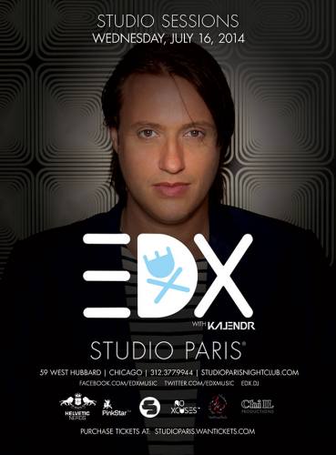 EDX @ Studio Paris (07-16-2014)