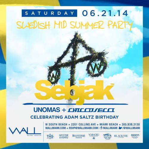 Swedish Mid-Summer Party Featuring Sebjak