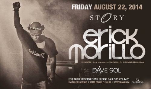 Erick Morillo @ STORY Miami (08-22-2014)