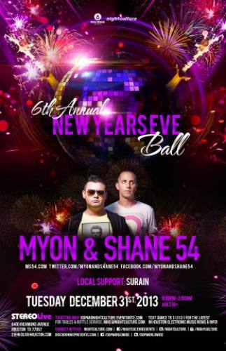 Myon & Shane 54 @ Stereo Live (12-31-2013)