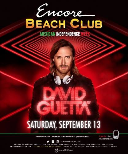 David Guetta @ Encore Beach Club (09-13-2014)