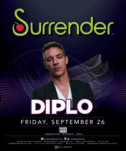 Diplo @ Surrender Nightclub (09-26-2014)