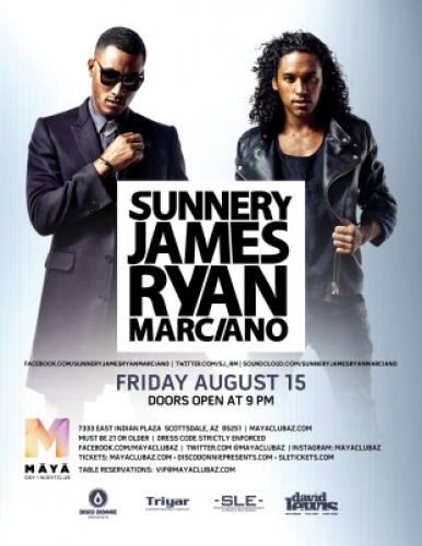 Sunnery James & Ryan Marciano @ Maya Day and Nightclub