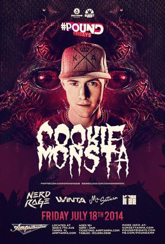 Cookie Monsta @ Amphitheatre Event Facility (07-18-2014)