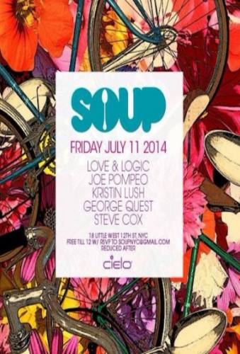 SOUP LOCALS | Love & Logic + Joe Pompeo + Kristin Lush + George Quest + Steve Cox