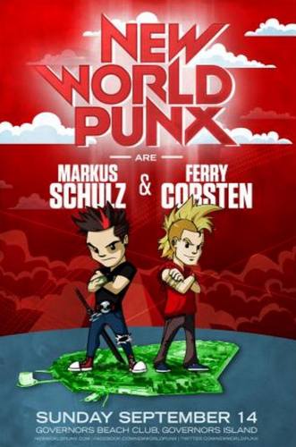 New World Punx (Markus Schulz & Ferry Corsten) @ Governors Island