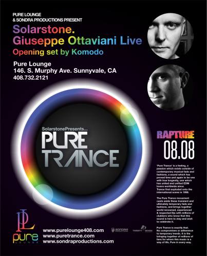  Pure Trance w/ Solarstone & Giuseppe Ottaviani Live | Rapture Friday