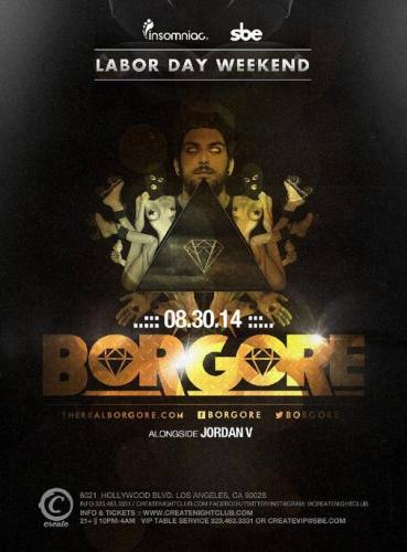 Borgore @ Create Nightclub