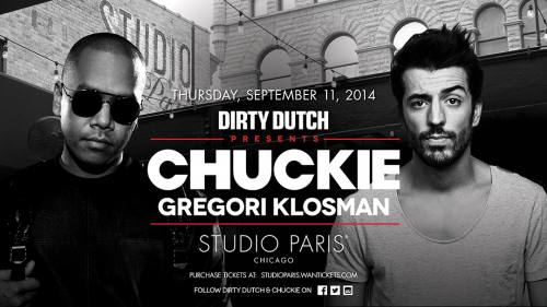 Chuckie @ Studio Paris (09-11-2014)