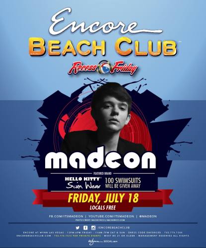 Madeon @ Encore Beach Club (07-18-2014)